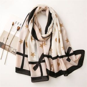 Sweet Bowknot Cotton And Linen Scarf