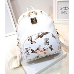 Tide Bag Casual Explosion Backpack White