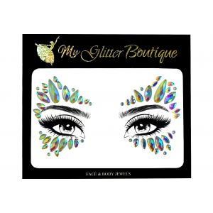 Glow In The Dark Iridescent Face Jewels 