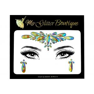 Glow In The Dark Iridescent Face & Eyes Jewels