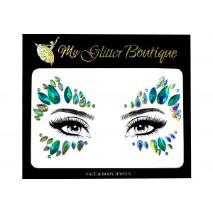 Glow In The Dark Mermaid Face Jewels