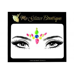 Glow In The Dark Small Forehead Face Jewel
