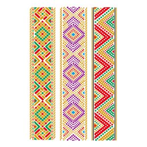 Multi Colored Metallic Tattoo
