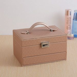 Three-layer Automatic Drawer Fashion Jewellery Box 