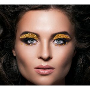 Gold Glitter Eyeshadows