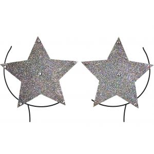 Silver Star Nipple Covers