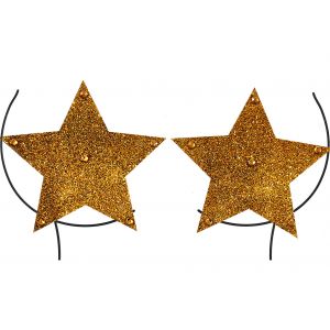 Rose Gold Star Nipple Covers