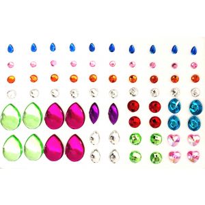 Assorted Shape Multi rainbow Gems