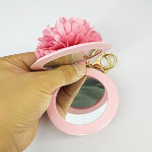 Portable Anti-fall Glass Makeup Mirror