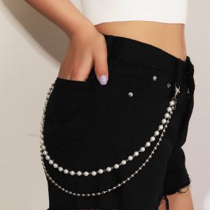 Double-layer Pearl Waist Chain