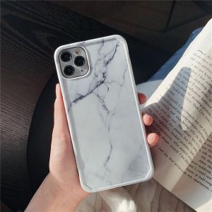 Simple Marble Phone Case For Apple 11