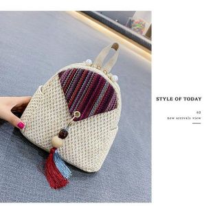 Japanese Mini Backpack Creamy White