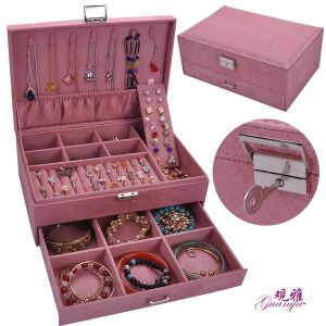 Pink Multi-layer Storage Box