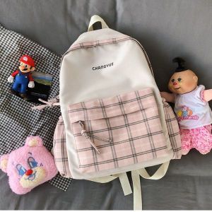 Plaid Backpack