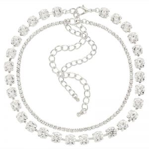 Glass Diamond Necklace