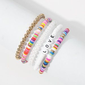 Colored Resin Bohemian Style Bracelet