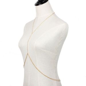 Gold Layered Bikini Body Chain
