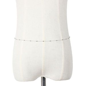 Beach Waist Bikini Chain Silver