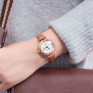 Brown Strap Watch