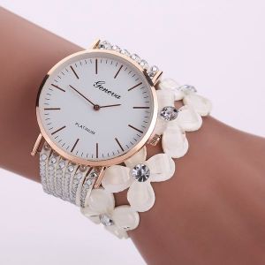 White Casual Wrist Watch