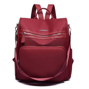 Scarlet Red Polyester Back Pack
