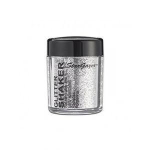 Silver stargazer UV Glitter Shakers
