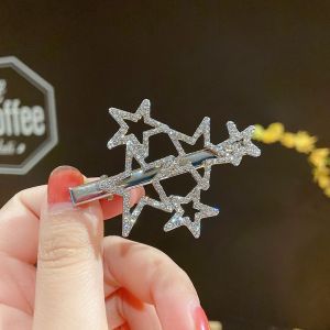 Star Rhinestone Simple Side Clip 