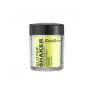 Yellow stargazer UV Glitter Shakers