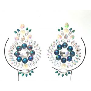 MGB Blue And White Pasties